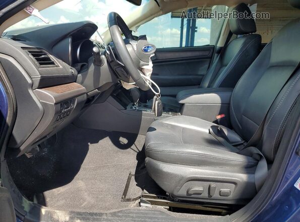 4S4BSANC2K3386638 2019 SUBARU OUTBACK Blue Front interior view