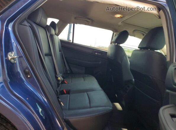 4S4BSANC2K3386638 2019 SUBARU OUTBACK Blue Rear interior view
