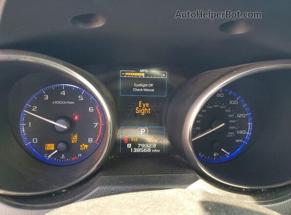 4S4BSANC3K3205370 2019 SUBARU OUTBACK Blue ხელსაწყოთა პანელის ხედი
