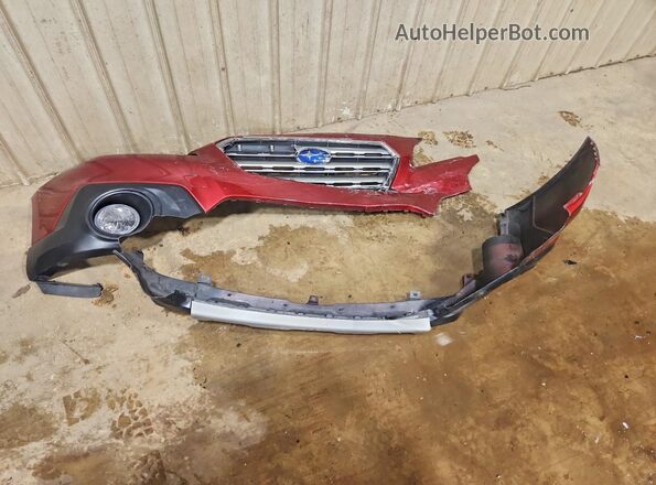4S4BSANC4H3211378 2017 SUBARU OUTBACK Red Вид підкапотного простору