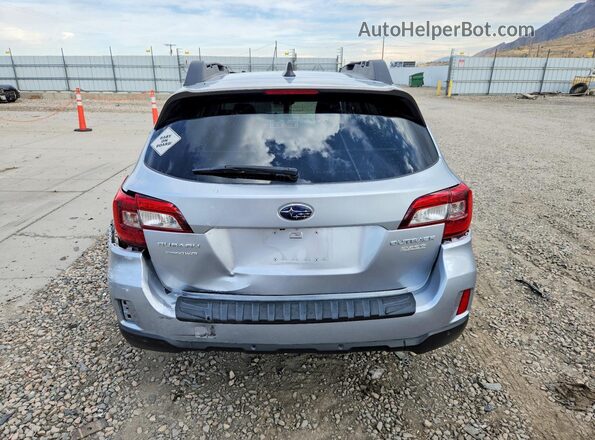 4S4BSANC4H3337501 2017 SUBARU OUTBACK Silver Вид ззаду