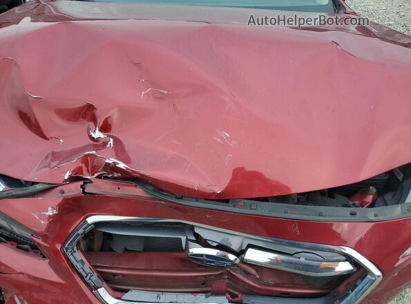 4S4BSANC4K3256182 2019 SUBARU OUTBACK Red Շարժիչի բաժամունքի տեսք