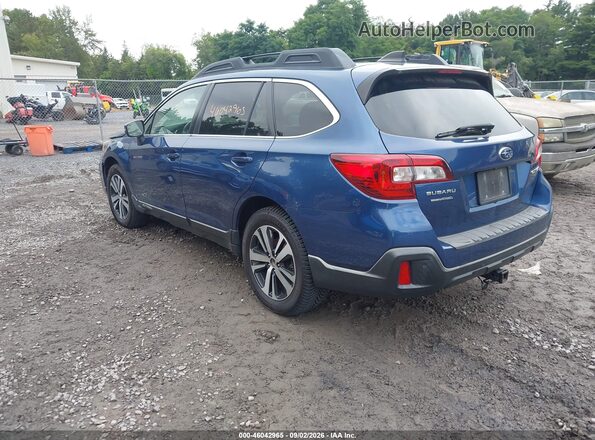 4S4BSANC4K3393932 2019 SUBARU OUTBACK Blue Tył lewy