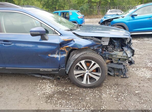 4S4BSANC4K3393932 2019 SUBARU OUTBACK Blue Widok z przodu
