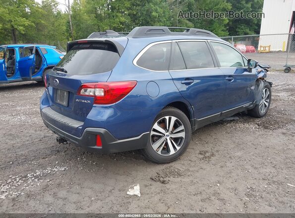 4S4BSANC4K3393932 2019 SUBARU OUTBACK Blue Tył prawy