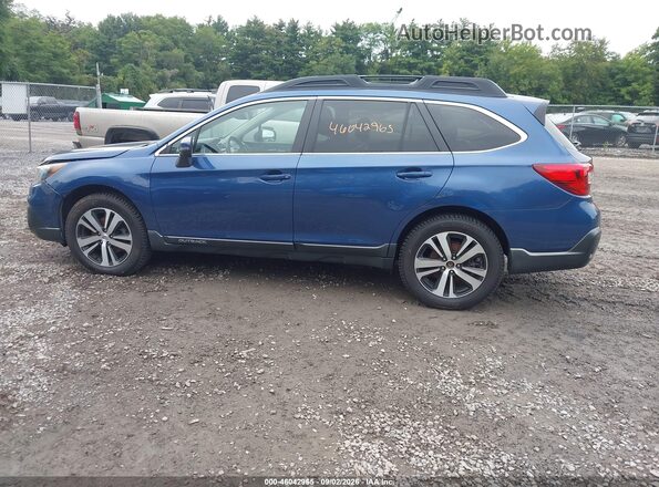 4S4BSANC4K3393932 2019 SUBARU OUTBACK Blue Widok wnętrza 360 stopni