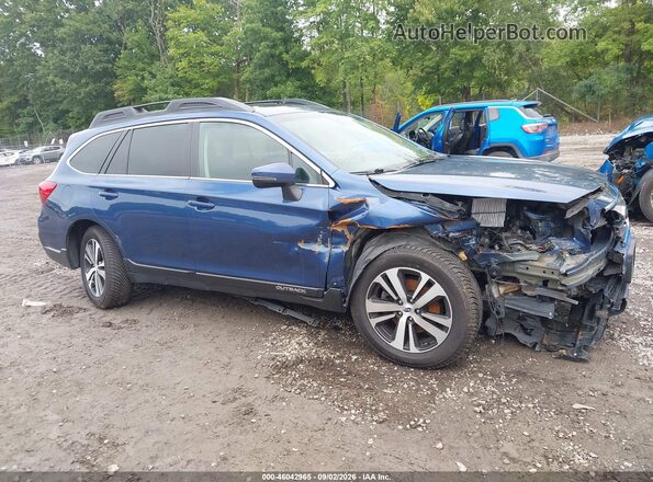 4S4BSANC4K3393932 2019 SUBARU OUTBACK Blue Widok wnętrza z tyłu