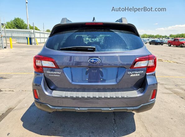 4S4BSANC6H3221362 2017 SUBARU OUTBACK Charcoal Rear view