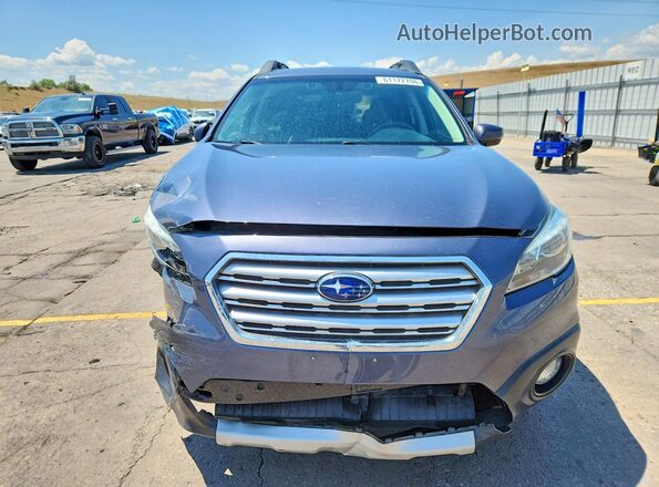 4S4BSANC6H3221362 2017 SUBARU OUTBACK Charcoal Front view