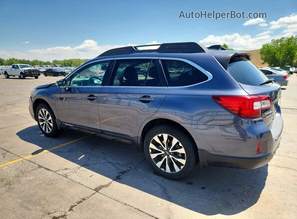4S4BSANC6H3221362 2017 SUBARU OUTBACK Charcoal Rear left