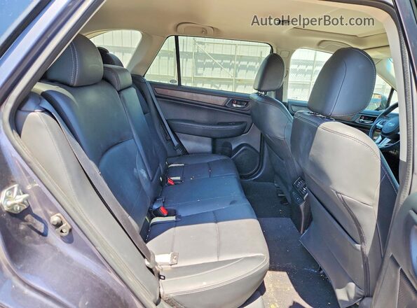 4S4BSANC6H3221362 2017 SUBARU OUTBACK Charcoal Rear interior view