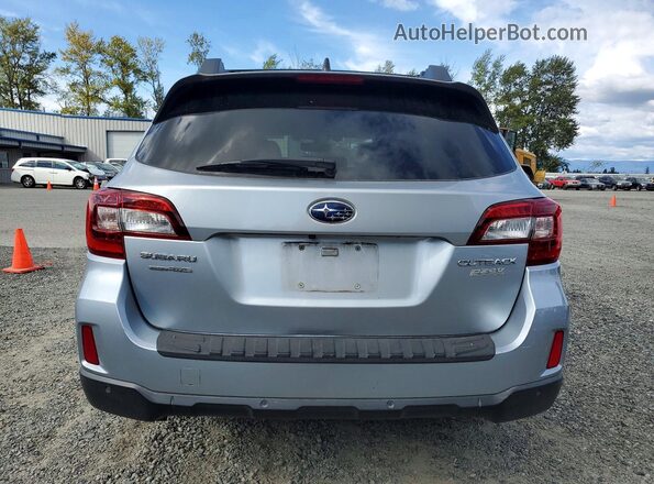 4S4BSANC6H3244849 2017 SUBARU OUTBACK Серебряный Вид сзади