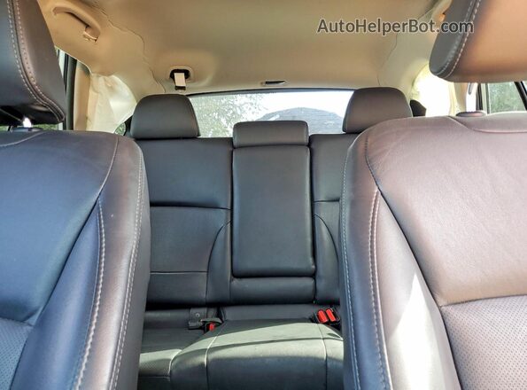4S4BSANC6H3244849 2017 SUBARU OUTBACK Серебряный Вид задних сидений