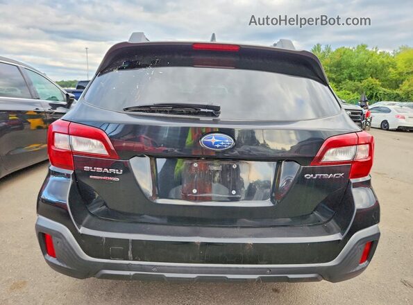 4S4BSANC6K3250559 2019 SUBARU OUTBACK Black უკანა ხედი