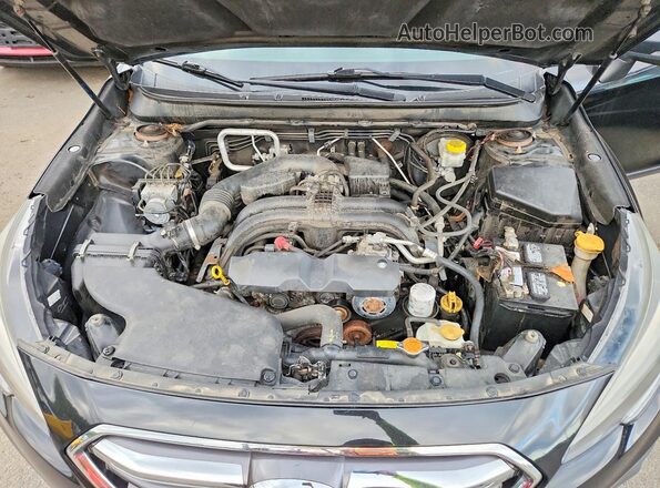 4S4BSANC6K3250559 2019 SUBARU OUTBACK Black ძრავის განყოფილების ხედი