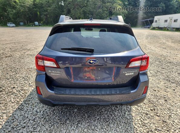 4S4BSANC8G3217778 2016 SUBARU OUTBACK Gray Rear view