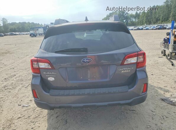 4S4BSANC8G3318531 2016 SUBARU OUTBACK Gray უკანა ხედი
