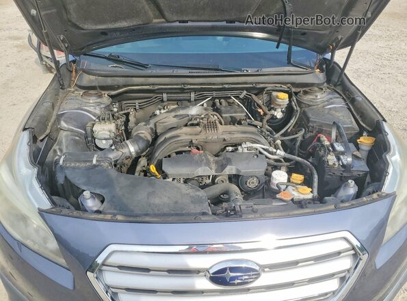 4S4BSANC8G3318531 2016 SUBARU OUTBACK Gray უკანა სალონის ხედი