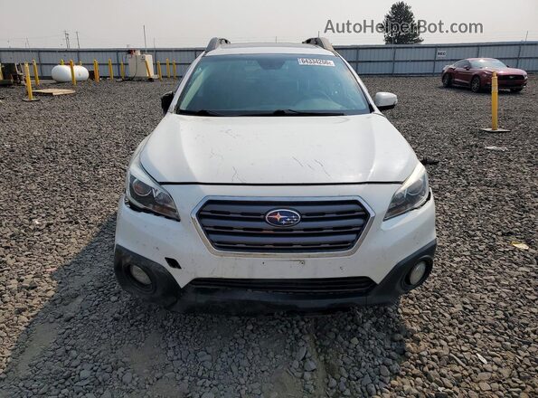 4S4BSANC8H3358285 2017 SUBARU OUTBACK White Front view