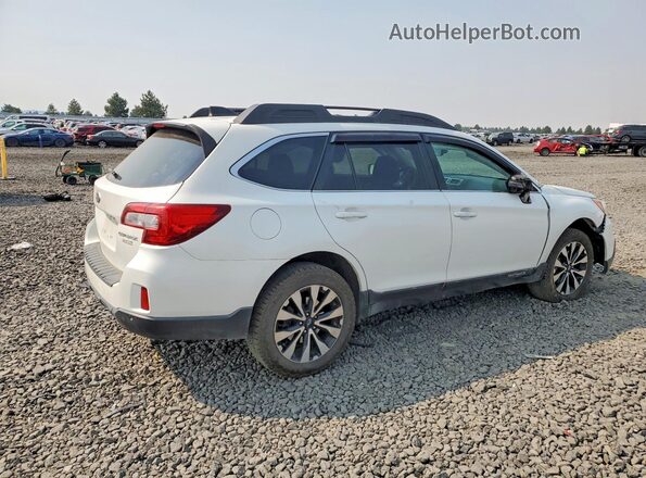 4S4BSANC8H3358285 2017 SUBARU OUTBACK White Rear right