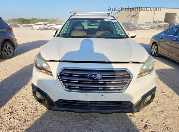 4S4BSATC2H3225881 2017 SUBARU OUTBACK White წინა ხედი