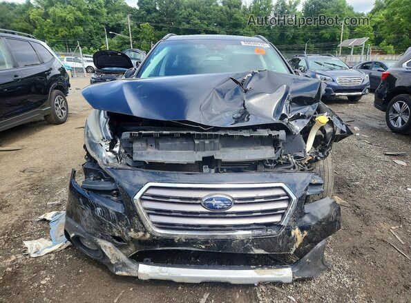 4S4BSATC3H3300491 2017 SUBARU OUTBACK Black Вид спереду