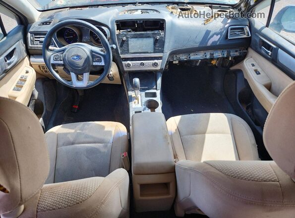 4S4BSBFC9G3238823 2016 SUBARU OUTBACK Silver Вид панелі приладів