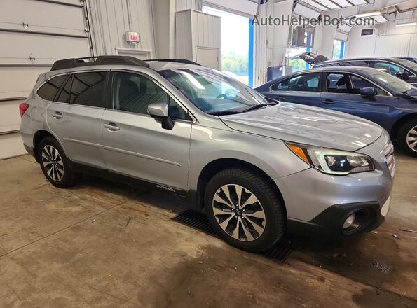 4S4BSBJC2G3284145 2016 SUBARU OUTBACK Серебряный Передняя правая четверть