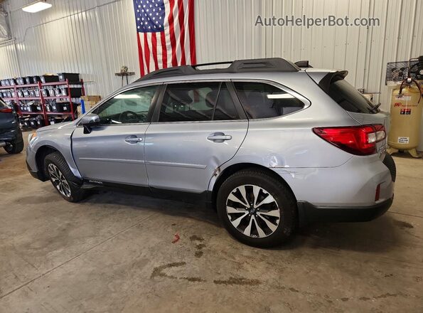 4S4BSBJC2G3284145 2016 SUBARU OUTBACK Серебряный Задняя левая четверть
