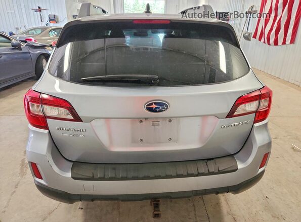 4S4BSBJC2G3284145 2016 SUBARU OUTBACK Серебряный Вид сзади
