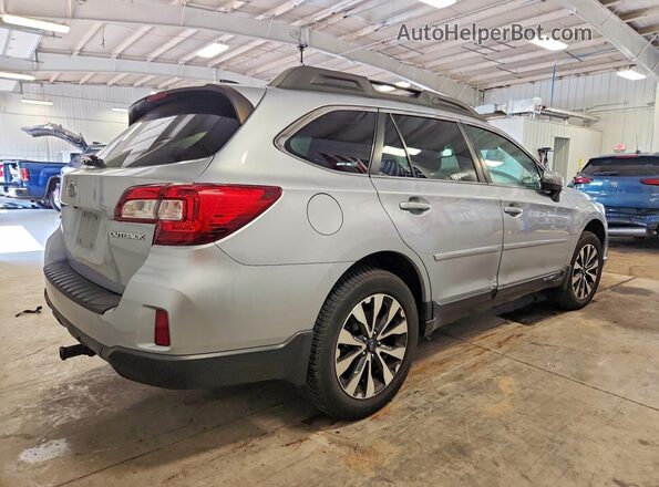 4S4BSBJC2G3284145 2016 SUBARU OUTBACK Серебряный Задняя правая четверть