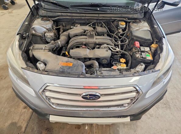 4S4BSBJC2G3284145 2016 SUBARU OUTBACK Серебряный Вид подкапотного пространства