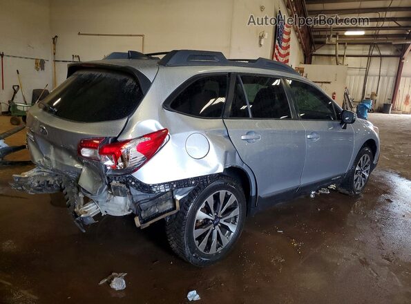 4S4BSBJC6G3201767 2016 SUBARU OUTBACK Silver Tył prawy