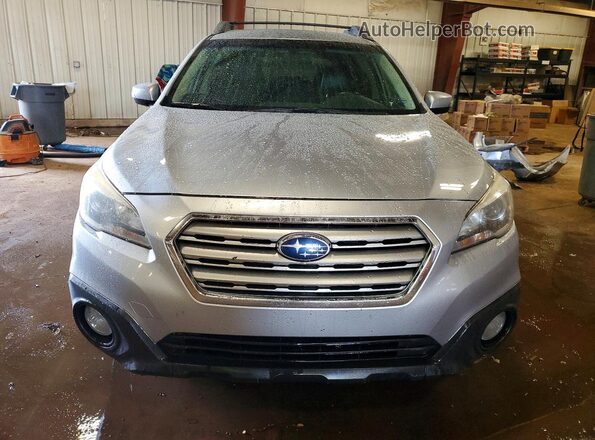 4S4BSBJC6G3201767 2016 SUBARU OUTBACK Silver Widok z przodu