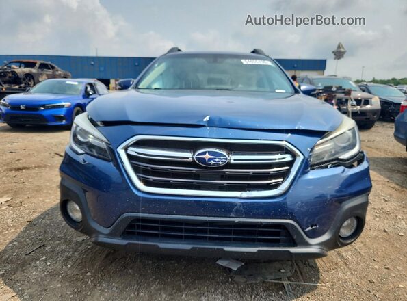 4S4BSENC0K3381459 2019 SUBARU OUTBACK Blue Вид спереду