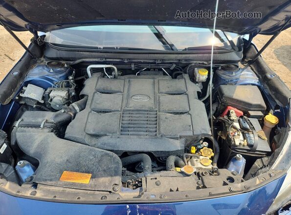 4S4BSENC0K3381459 2019 SUBARU OUTBACK Blue Вид підкапотного простору