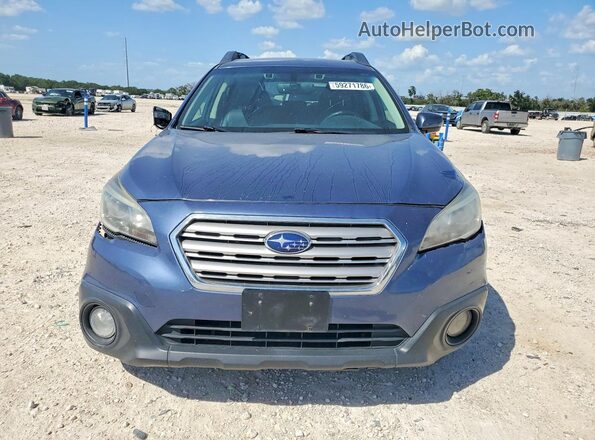 4S4BSENC3H3226395 2017 SUBARU OUTBACK Blue Դիմացի տեսք