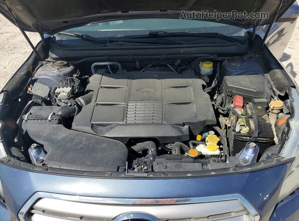 4S4BSENC3H3226395 2017 SUBARU OUTBACK Blue Շարժիչի բաժամունքի տեսք