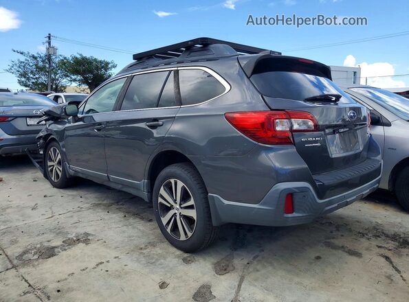4S4BSENC3J3210705 2018 SUBARU OUTBACK Charcoal Հետևի ձախ