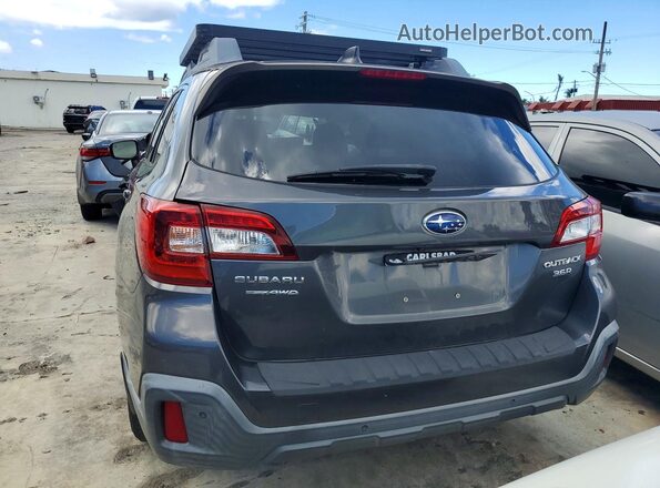 4S4BSENC3J3210705 2018 SUBARU OUTBACK Charcoal Հետևի տեսք