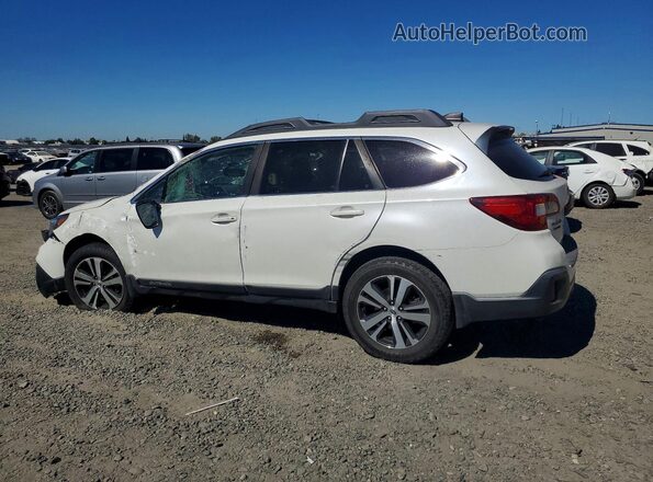 4S4BSENC3K3387966 2019 SUBARU OUTBACK White Rear left