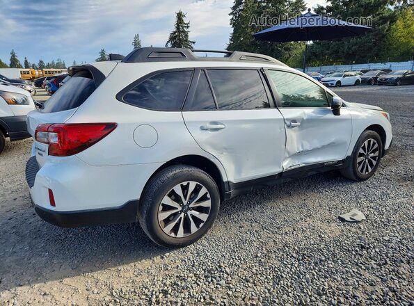 4S4BSENC6H3385752 2017 SUBARU OUTBACK White Rear right