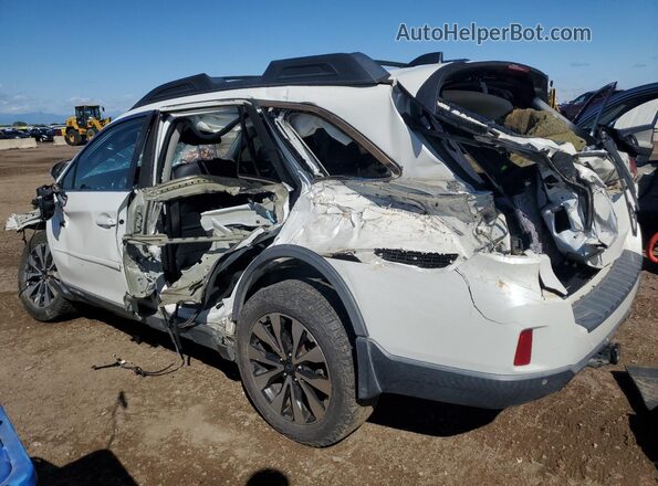 4S4BSENC6H3404008 2017 SUBARU OUTBACK White Rear left