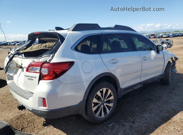 4S4BSENC6H3404008 2017 SUBARU OUTBACK White Rear right