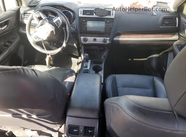 4S4BSENC6H3404008 2017 SUBARU OUTBACK White Dashboard view
