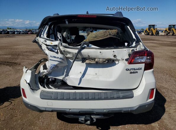 4S4BSENC6H3404008 2017 SUBARU OUTBACK White Rear view