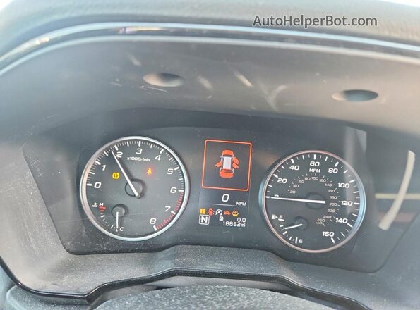 4S4BTAAC0L3234703 2020 SUBARU OUTBACK Серебряный Вид щитка приборов