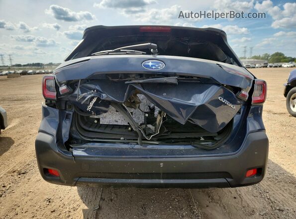 4S4BTAAC0R3116949 2024 SUBARU OUTBACK Blue Հետևի տեսք
