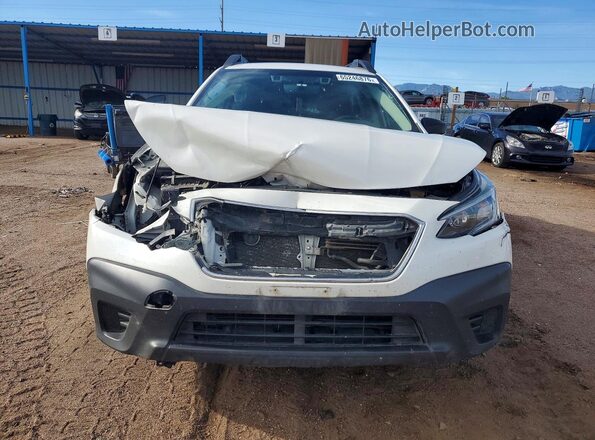 4S4BTAAC3M3190326 2021 SUBARU OUTBACK Белый Вид спереди