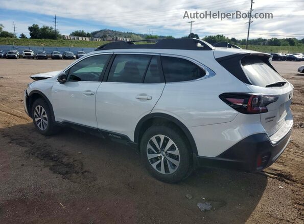 4S4BTAAC3M3190326 2021 SUBARU OUTBACK Белый Задняя левая четверть